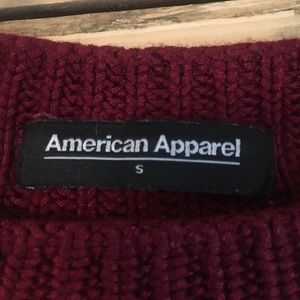 American Apparel Sweaters - American apparel red crop sweater American Apparel Sweaters - American apparel red crop sweater